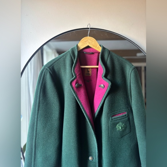 VINTAGE STEINBOCK | wool coat -made in Austria | size 18 - Picture 3 of 6